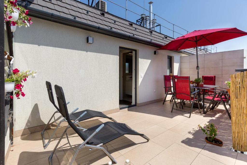 Erkel Rooftop Suites Boedapest Buitenkant foto